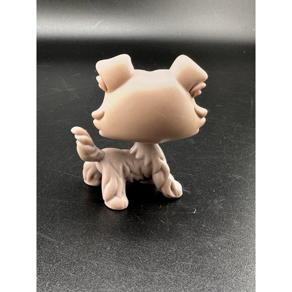 Littlest Pet Shop LPS Authentic #67 2006 Hasbro Collie Dog Blue Eyes G1 V2 - Picture 3 of 6
